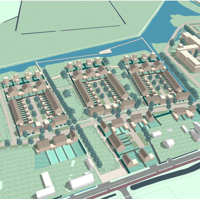 Nieuwbouw 1.000 woningen in beekdal Brandsche Vaart